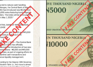 Central Bank of Nigeria Debunks Rumors of N5,000, N10,000 Notes