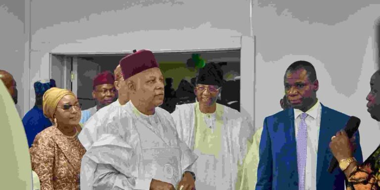 Shettima’s Jab at Gov. Abiodun Steals the Show at Sagamu Hospital Unveiling