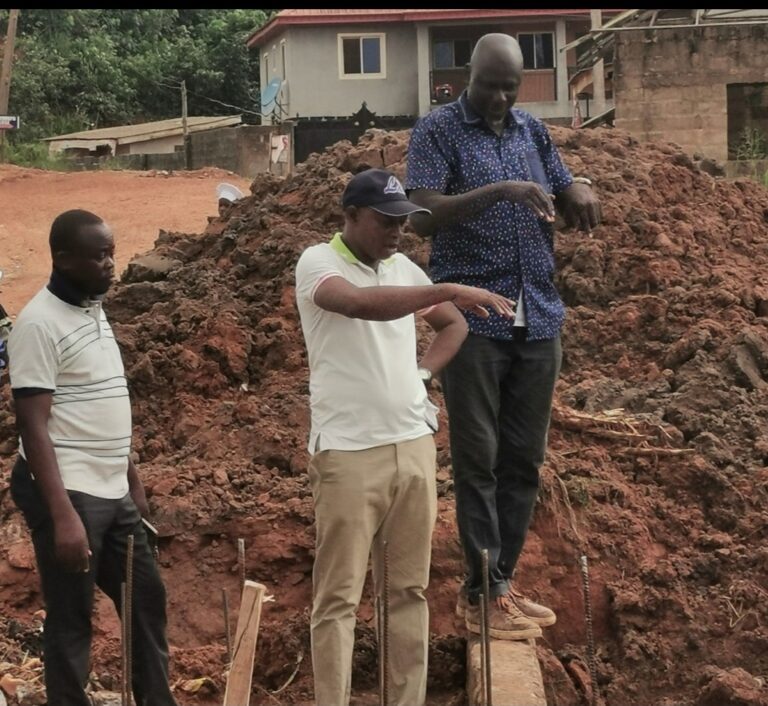 Ado-Odo/Ota LG Chairman Inspects Ijaliye-Ijako Culvert Project, Pledges More Development