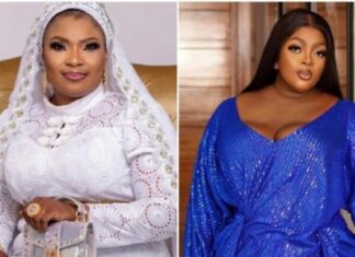 Nollywood Stars at War as Laide Bakare, Eniola Badmus Clash at Movie Premiere