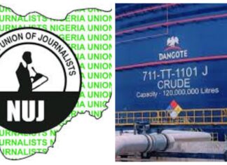 NUJ Hails Dangote Refinery For Lowering Petrol Prices