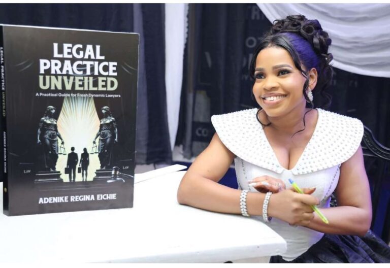 Barrister Adenike Regina Eichie Empowers Aspiring Lawyers with Legal Practice Unveiled, A Guide to Mastering Practical Law