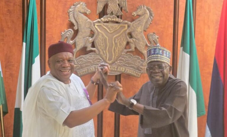 “Go Jump in the Atlantic!”– Orji Kalu Blasts Critics, Says “I Stand with Tinubu”