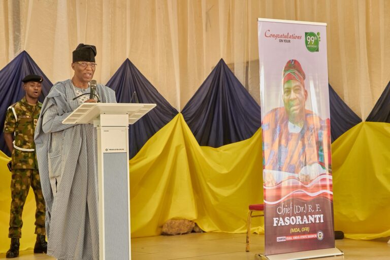 Sen. Gbenga Daniel Calls for Yoruba Unity, Ethical Rebirth at Pa Fasoranti’s 99th Birthday Lecture