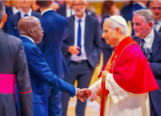 Let’s Convert Our Diversity To Prosperity, Says Tinubu At Pope’s Inauguration Mass In Vatican