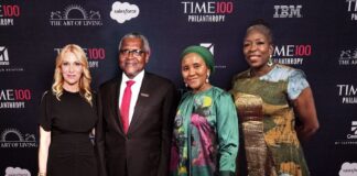 Dangote Pledges Greater Investment In Philanthropy, Attends TIME100 Impact Dinner