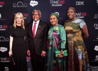 Dangote Pledges Greater Investment In Philanthropy, Attends TIME100 Impact Dinner