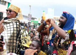 Ojude Oba 2025: Balogun Adesoye Dynasty’s Spectacular Horse Ride with Ibrahim Chatta Sparks Loudest Ovation at Festival