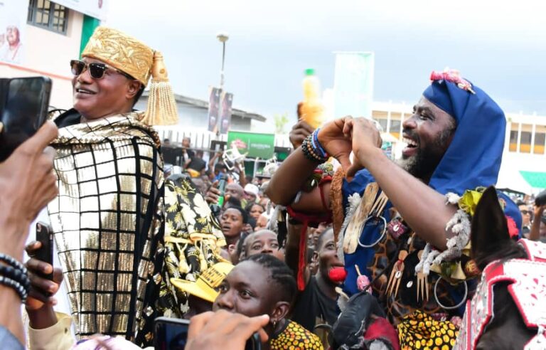 Ojude Oba 2025: Balogun Adesoye Dynasty’s Spectacular Horse Ride with Ibrahim Chatta Sparks Loudest Ovation at Festival