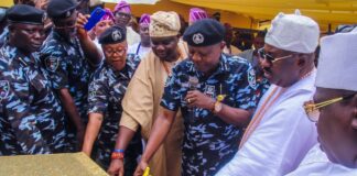 “No Room for Criminals in Ottaland” – AIG Fayoade Adegoke Commissions Police Base in Itele-Otta, Receives Royal Backing