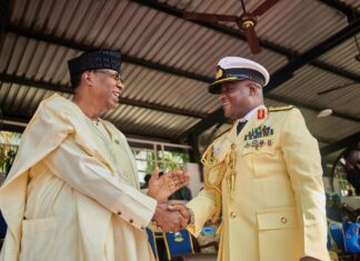 Senator Gbenga Daniel Joins Nigerian Navy to Unveil High-Tech Fleet at 69th Anniversary