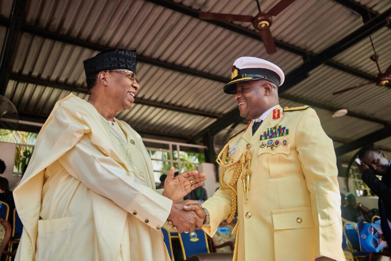 Senator Gbenga Daniel Joins Nigerian Navy to Unveil High-Tech Fleet at 69th Anniversary