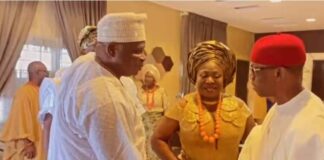 Royal Glamour in Warri: Olota, Ex-Gov. Okowa, Dignitaries Grace Adaobi and Tuokpe’s Grand Wedding