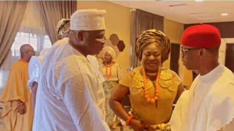 Royal Glamour in Warri: Olota, Ex-Gov. Okowa, Dignitaries Grace Adaobi and Tuokpe’s Grand Wedding