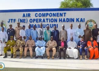 Eid with the Heroes: Chief of Air Staff Celebrates Sallah with Troops in Maiduguri