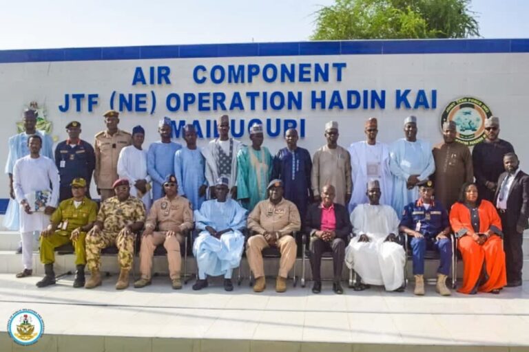 Eid with the Heroes: Chief of Air Staff Celebrates Sallah with Troops in Maiduguri