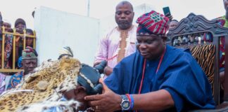 Tradition Meets Honour as Erinle Sakibu Akanji Installed as Odogun of Otta Ceremony