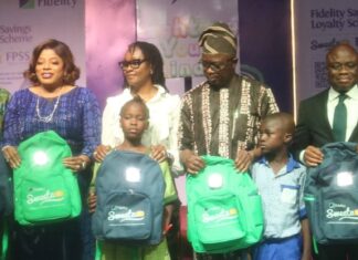 Fidelity Bank Gifts Solar-Powered Bags To Ogun School Children