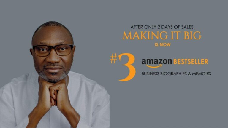 16 Reasons Femi Otedola’s ‘Making It Big’ Is A Must-Read Life-Changer | By Kunle Bakare