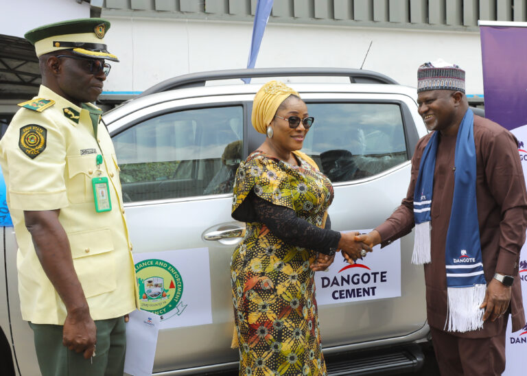 Dangote Cement Donates Vehicles To LASTMA, TRACE… To Aid Traffic Management in Lagos, Ogun