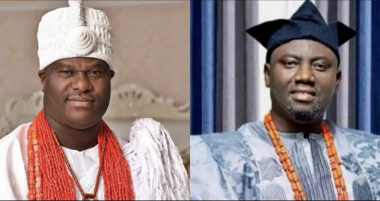 ‘Revoke Okanlomo of Yorubaland Title On Dotun Sanusi Now’ – Alaafin Owoade Tells Ooni Ogunwusi, Says Conferment is “Unlawful”