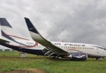 Air Peace Pilots Tested Positive for Alcohol After Port Harcourt Runway Overrun, NSIB Reveals