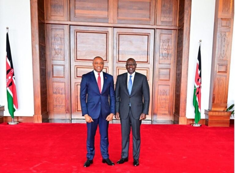UBA Pledges $150m to Kenya’s Roads Project as CEO Oliver Alawuba Meets President Ruto