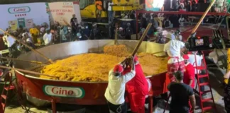 Hilda Baci Shares Leftover Jollof from Guinness World Record Attempt, Invites Lagosians to Feast