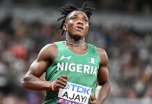 World Athletics: Nigeria’s Kayinsola Ajayi Storms into 100m Semi-Finals with 9.88s Run