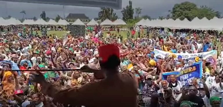 Again, Gbenga Daniel Rallies Support for Tinubu in Ogun, Unveils Major Development Plans at Midterm Tour