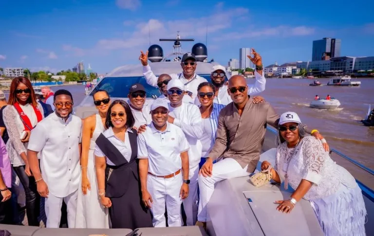 Sanwo-Olu Celebrates Lagos’ E1 Powerboat Race Debut, Africa’s First Electric Boat Championship