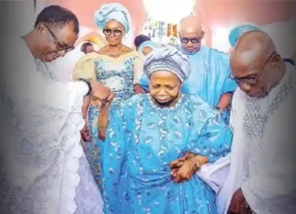 “A Rare Gem, a Matriarch of Grace…” – Sen. Gbenga Daniel Celebrates Ogun Governor’s Mother, Victoria Abiodun at 90