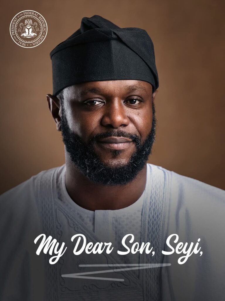 “My Dear Son…” – President Tinubu Pens Heartfelt Birthday Message to Son, Seyi