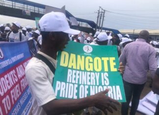 PENGASSAN: Students Protest in Ibadan, Demand End to Sabotage of Dangote Refinery