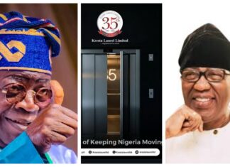 Tinubu Hails Kresta Laurel at 35, Recalls Support During 1999 Transition