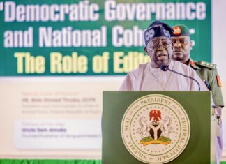 Report Boldly, Criticise, But Help Build the Nation — President Tinubu Tells Editors