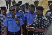 IGP Egbetokun Hails Lagos Police Command for Excellence, Lays Foundation for New Multi-Purpose Hall
