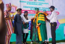 Rep. Tunji Akinosi Congratulates Olofin of Isheri on NATE Fellowship Honour