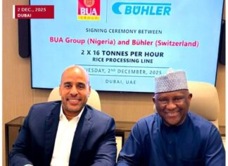 BUA Group, Bühler Sign Landmark Deal for 32TPH Rice Processing Line to Boost Nigeria’s Food Security