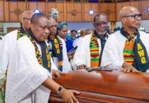 After Days of Emotional Tributes… Abimbola Ashiru Finally Breaks Down at Final Farewell for Segun Awolowo Jnr