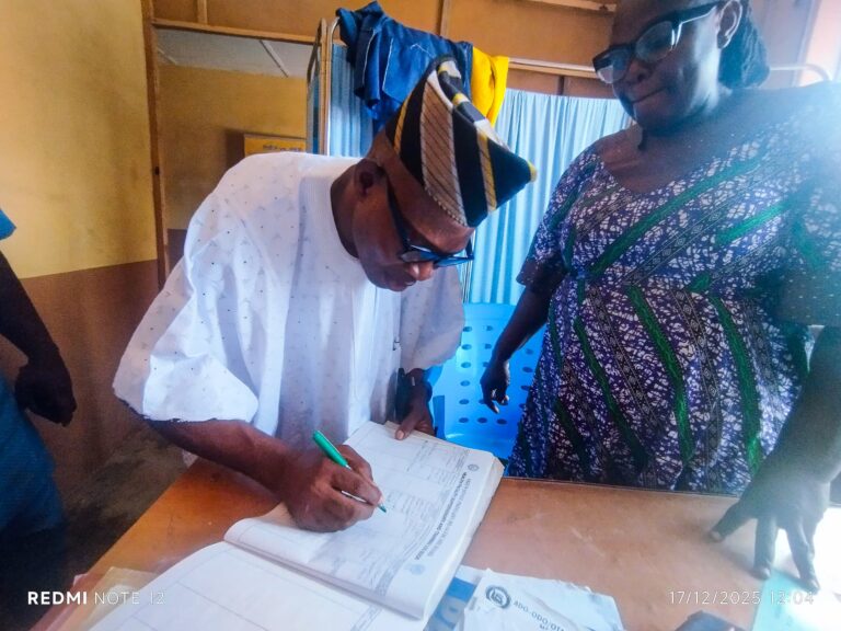 Ado-Odo/Ota LG Boss, Lawal Adewale, Inspects Atan Ota Health Centre, Vows to Strengthen Council’s Primary Healthcare