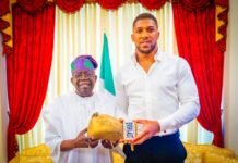 “You’re in Our Prayers” — Tinubu Calls Anthony Joshua After Fatal Lagos–Ibadan Accident