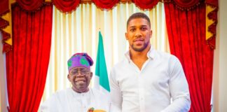 “You’re in Our Prayers” — Tinubu Calls Anthony Joshua After Fatal Lagos–Ibadan Accident