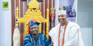 Adron CEO Restates Support for Traditional Institutions During Oyo Palace Visit