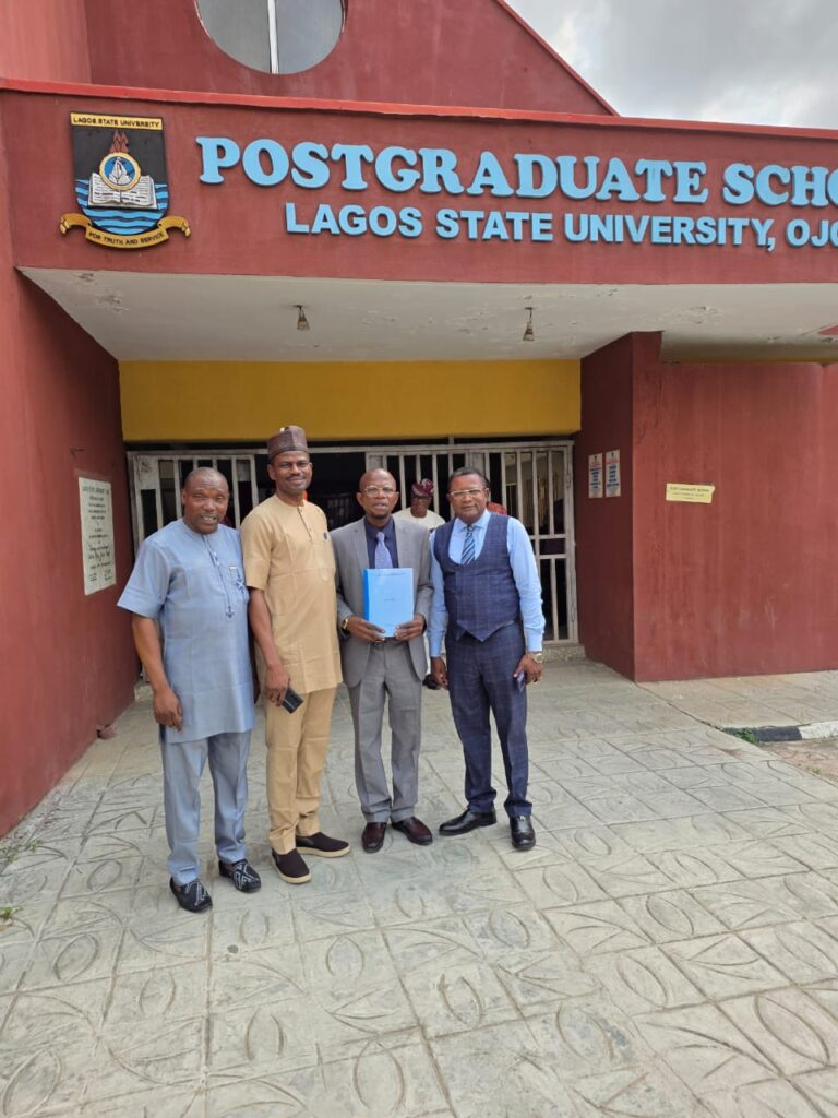 Abayomi Tella Bags Doctorate Degree in Project Management at LASU