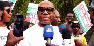 Amaechi Joins Abuja Protest Against Senate’s Rejection of Electronic Transmission of Results