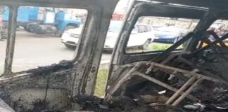 Two Burnt to Death in Lagos Minibus Crash, LASTMA Rescues Eight