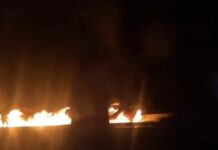 Petrol Tanker Explodes After Overturning in Ikeja, Emergency Teams Rush to Scene