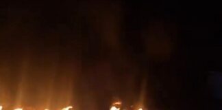 Petrol Tanker Explodes After Overturning in Ikeja, Emergency Teams Rush to Scene