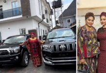Regina Daniels Surprises Mum, Rita Daniels with Two Luxury SUVs for Valentine’s Day